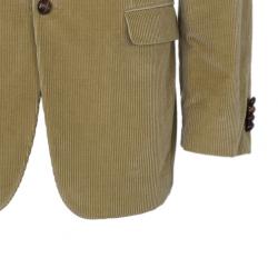 Pre Owned CH Carolina Herrera Beige Corduroy Men's Blazer M