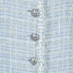 Pre Owned جاكيت شانيل بوسله رمادي L