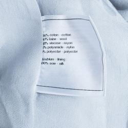 Pre Owned جاكيت شانيل بوسله رمادي L