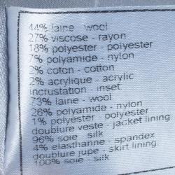 Pre Owned جاكيت شانيل متعددة الألوان M