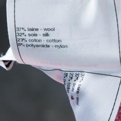 Pre Owned جاكيت شانيل تويد وردي L