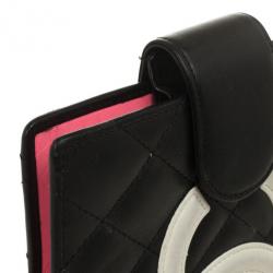 Pre Owned Chanel Black Cambon Quilted Agenda Cover