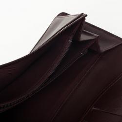 Pre Owned Chanel Quilted Lambskin L-Yen Continental Wallet