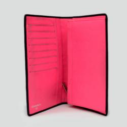 Pre Owned Chanel Black Cambon Quilted Wallet