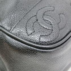 مملوكة مسبقًا Chanel Black CC Caviar Backpack