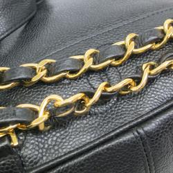 مملوكة مسبقًا Chanel Black CC Caviar Backpack