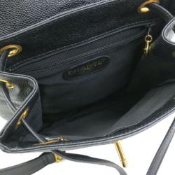 مملوكة مسبقًا Chanel Black CC Caviar Backpack