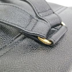 مملوكة مسبقًا Chanel Black CC Caviar Backpack
