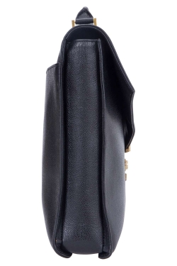 Chanel Black Caviar Leather Briefcase
