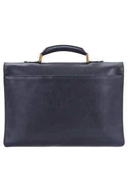 Chanel Black Caviar Leather Briefcase