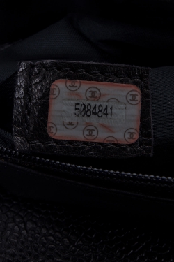 Chanel Black Caviar Leather Briefcase