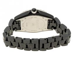 Chanel Black Ceramic J12 Men's Wristwatch 41 mm