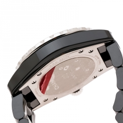 Chanel Black Ceramic J12 Untitled Limited Edition H5581 Women's Wristwatch 38 mm