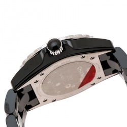 Chanel Black Ceramic J12 Untitled Limited Edition H5581 Women's Wristwatch 38 mm