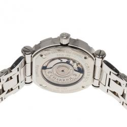 Pre Owned Charriol White Stainless Steel Rotonde Men's Wristwatch 42MM