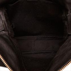 Chloe Black Leather Vanessa Messenger Bag