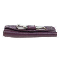 Chloe Plum Bow Key Holder