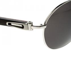 Chopard Brown/Smoke Polarized SCHA55V 579P Aviator Sunglasses