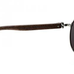 Chopard Brown/Smoke Polarized SCHA55V 579P Aviator Sunglasses