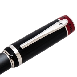 Chopard Racer Grey Pearlised Resin Palladium Plated 95013-0379 Ballpoint Pen