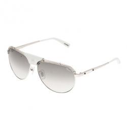 Chopard Silver and White SCHA12M Aviators