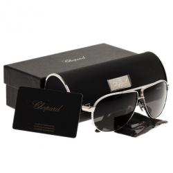 Chopard Silver SCHA03 Polarized Aviators