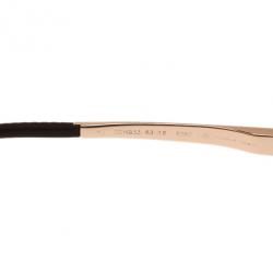 Chopard Gold SCH933 Polarized Rectangle Aviators
