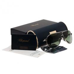 Chopard Grey SCHA03 Polarized Aviators