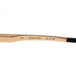 Chopard Gold and Brown SCH974 Aviators