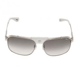 Chopard Silver and White SCHA02M Aviators