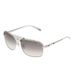 Chopard Silver and White SCHA02M Aviators