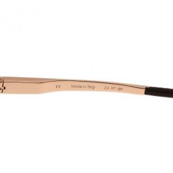 Chopard Gold and Brown SCH974 Aviators