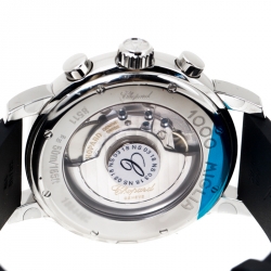 Chopard Silver Stainless Steel Mille Miglia 8511 Men's Wristwatch 42 mm