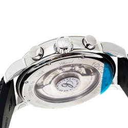 Chopard Silver Stainless Steel Mille Miglia 8511 Men's Wristwatch 42 mm