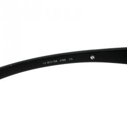 Chopard Black SCH704 Shield Sunglasses