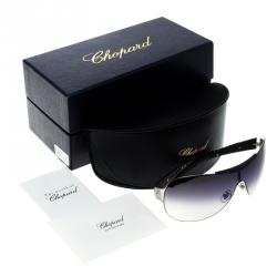 Chopard Black SCH704 Shield Sunglasses