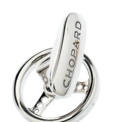 Pre Owned Chopard Stainless Steel Racing Steering Wheel Cufflinks