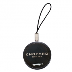 Chopard Black Classic Racing 95016-0030 Black Cord Round Keychain