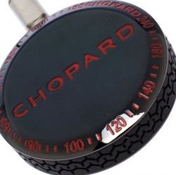 Chopard Black Classic Racing 95016-0030 Black Cord Round Keychain