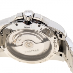 Chopard Black Stainless Steel Mille Miglia Gran Turismo XL 8997 Men's Wristwatch 44 mm