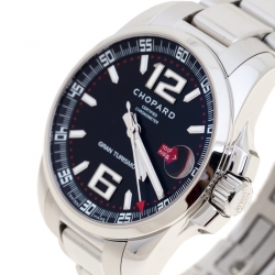 Chopard Black Stainless Steel Mille Miglia Gran Turismo XL 8997 Men's Wristwatch 44 mm