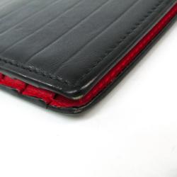 Pre Owned Dior Black Homme Leather Wallet
