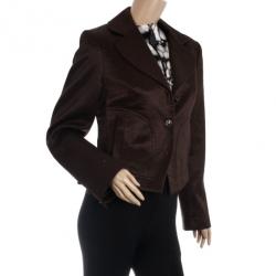 Christian Lacroix Bazaar Vintage Brown Blazer M