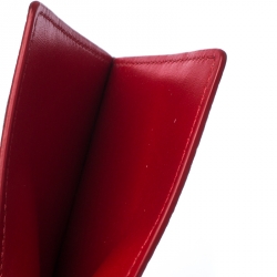 Christian Louboutin Black Leather Kios Card Holder