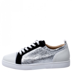 Christian Louboutin Aurélien gave Silvery Pink White Leather