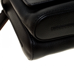 مملوكة مسبقًا حقيبة كروس كريستيان لوبوتان بينيش ريبورتر مرصعة جلد أسود