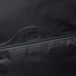 Pre Owned Christian Louboutin Black Nylon Backloubi Backpack