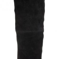 Pre Owned Christian Louboutin Black Suede Monica Thigh High Boots Size 39
