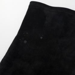 Pre Owned Christian Louboutin Black Suede Monica Thigh High Boots Size 39