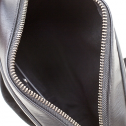 Coach Brown/Black Signature Coated Canvas and Leather Flight Messenger Bag